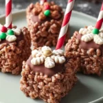 Chocolate Crispy Gingerbread Pops – Delightful Holiday Treats