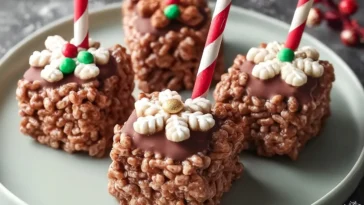 Chocolate Crispy Gingerbread Pops – Delightful Holiday Treats