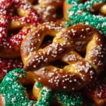 Christmas pretzel treats