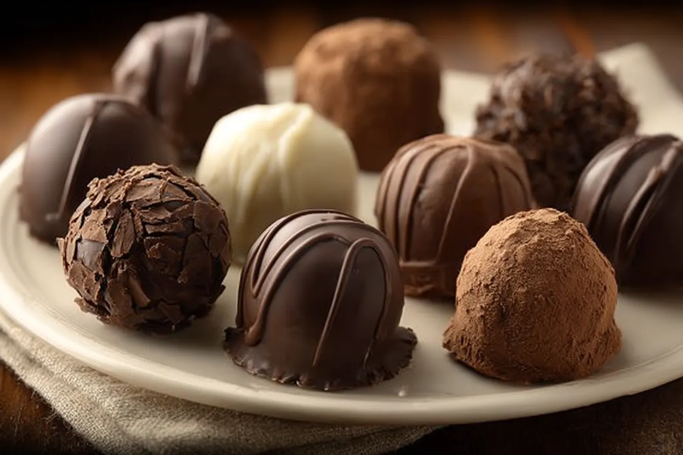 Chocolate Truffles Recipe – Easy Homemade Dessert Delight 3 Decadent Chocolate Truffles – Easy Homemade Dessert