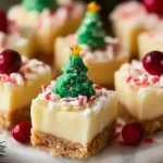 Delicious Christmas Cheesecake Bites on a Festive Table