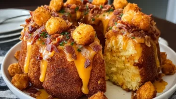 Crack Breakfast Bundt Cake Freshly Baked