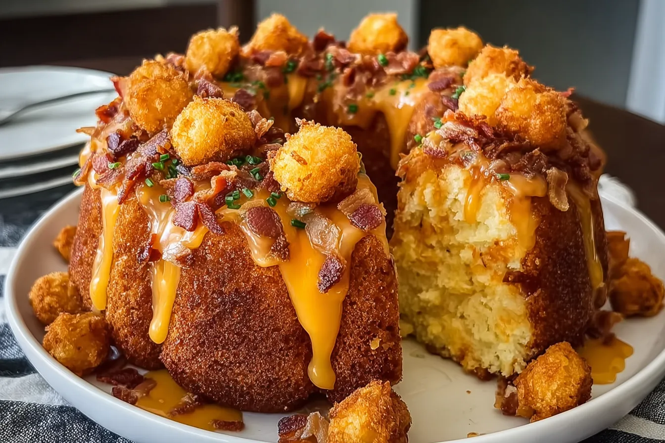 Crack Breakfast Bundt Cake: A Delightful Morning Treat 3 Crack Breakfast Bundt Cake Freshly Baked