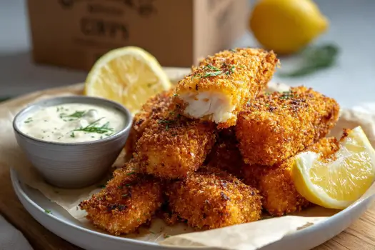 golden fish fingers recipe