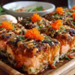 Easy Spicy Salmon Sushi Bake - Delicious and Flavorful Dinner