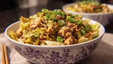 deconstructed egg roll