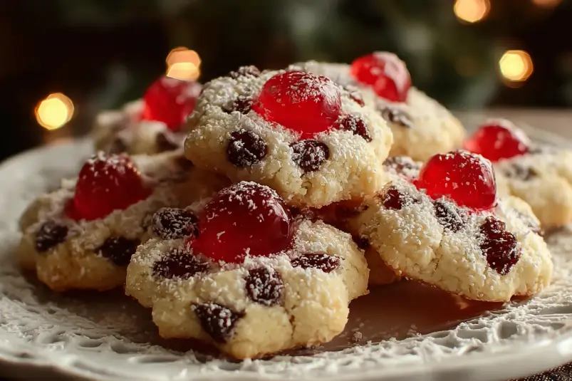 maraschino cherry cookies