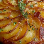 Garlicky Potato Galette – Crispy Layers of Flavor