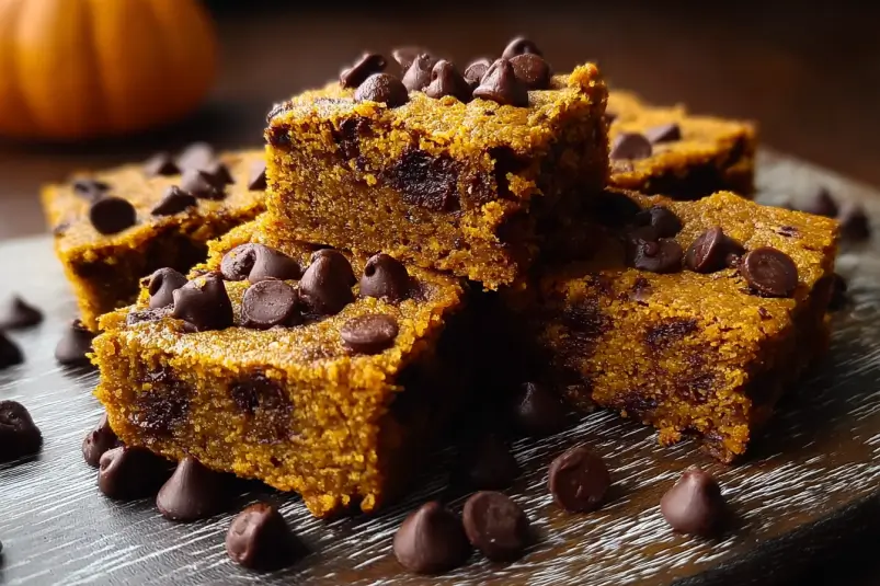 spiced pumpkin bars