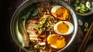 Delicious Gluten Free Ramen Noodles in a Bowl