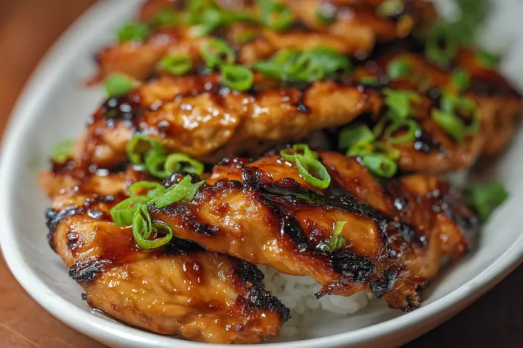 Delicious Hawaiian Teriyaki Chicken with Pineapple Slices