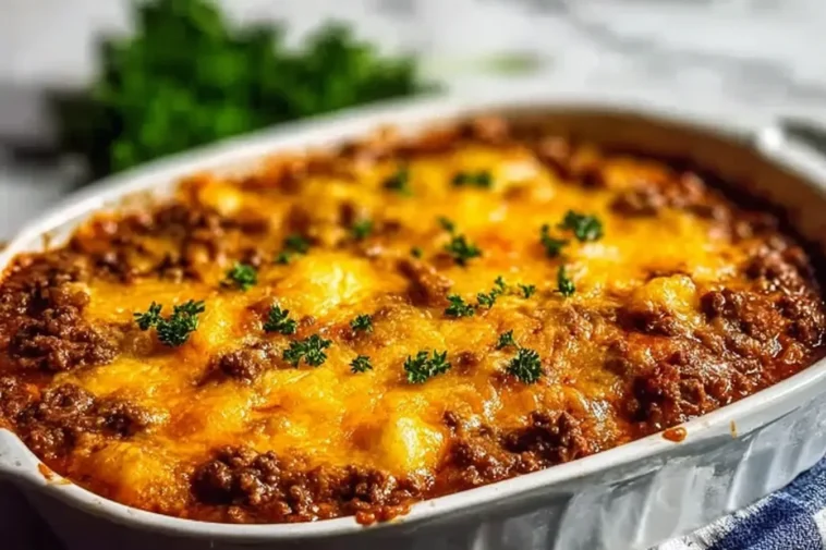 Delicious Hobo Casserole Ground Beef Ready to Serve