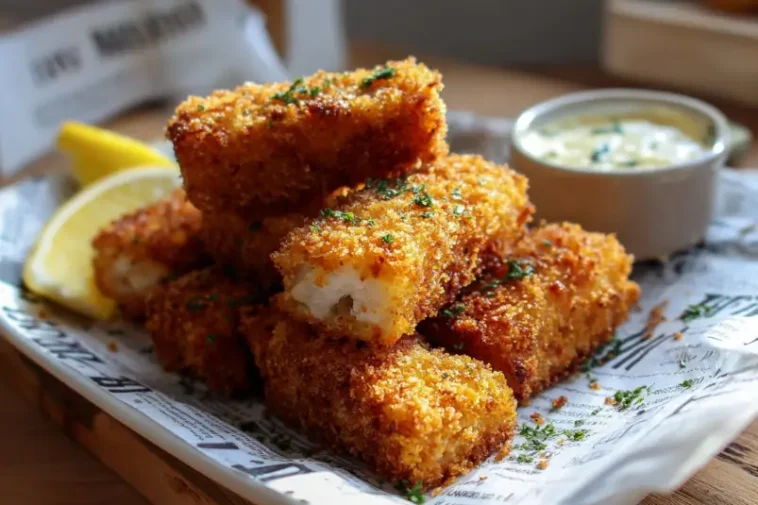 fried fish fingers