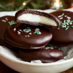 Irresistible Homemade Peppermint Patties on a Platter