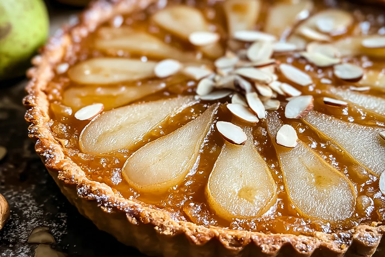 Irresistible Pear and Almond Frangipane Tart Recipe Made Easy 3 Irresistible Pear and Almond Frangipane Tart Freshly Baked