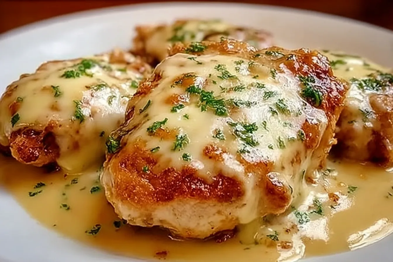 Irresistible Texas Roadhouse Smothered Chicken with Jack Cheese 3 Irresistible Texas Roadhouse Smothered Chicken Image