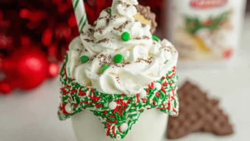 Little Debbie Christmas Tree Cake Milkshake Enjoyment