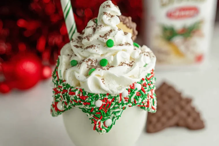 Little Debbie Christmas Tree Cake Milkshake Enjoyment