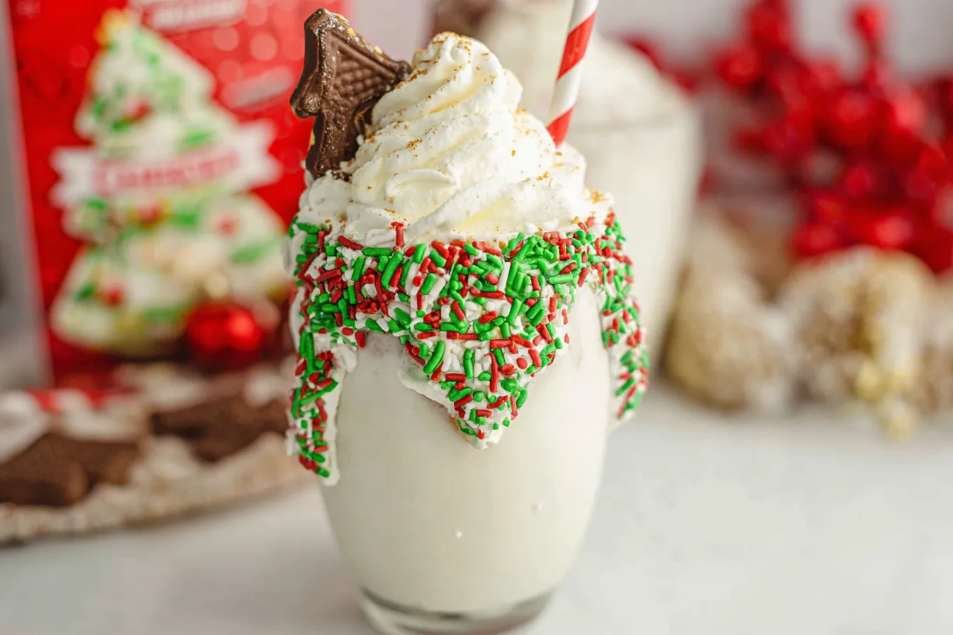 Little Debbie Christmas Tree Cake Milkshake