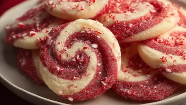 Colorful Peppermint Swirl Cookies Ready to Enjoy