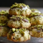 buttery pistachio cookies