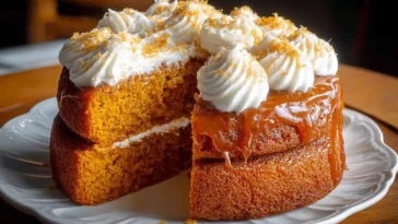 Pumpkin Better Than Cake – Delicious Dessert Creation