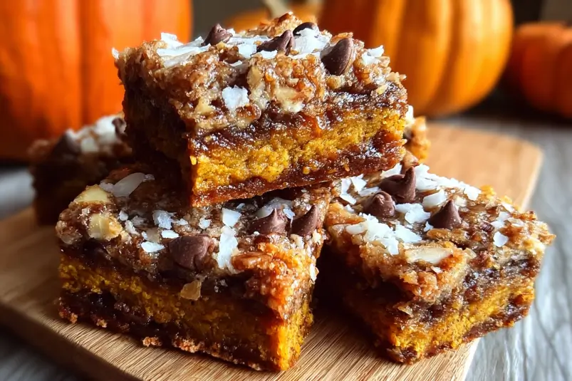 Pumpkin Magic Bars: A Fall-Inspired Dessert That Will Enchant Your Taste Buds 4 Thanksgiving magic bars