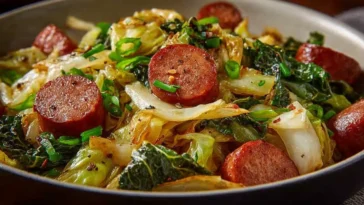 Delicious Sausage and Cabbage Stir Fry