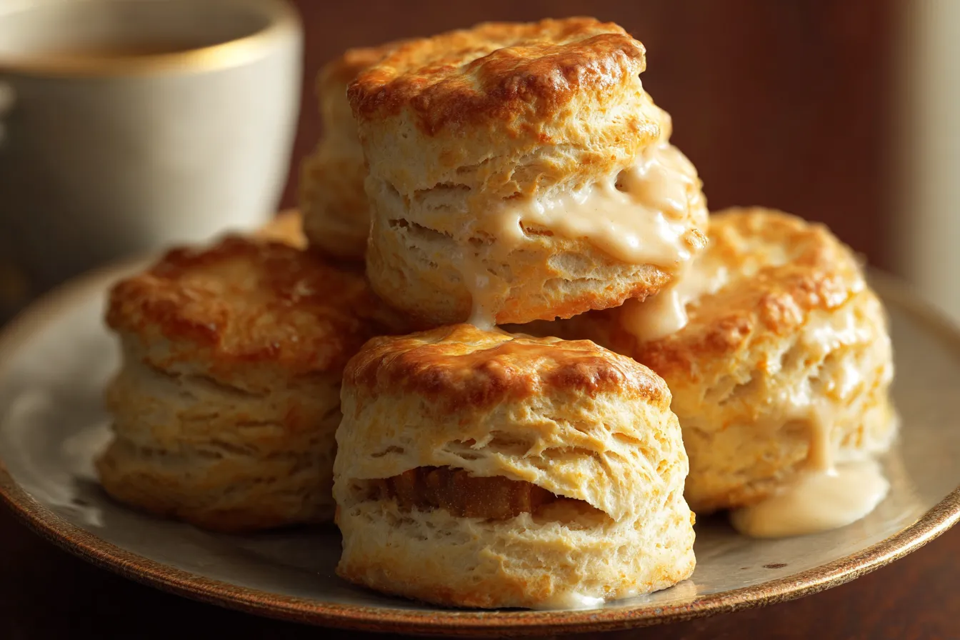 Sausage Gravy and Biscuits