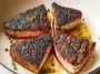 Blackened Ahi Tuna Steaks Ready to Serve