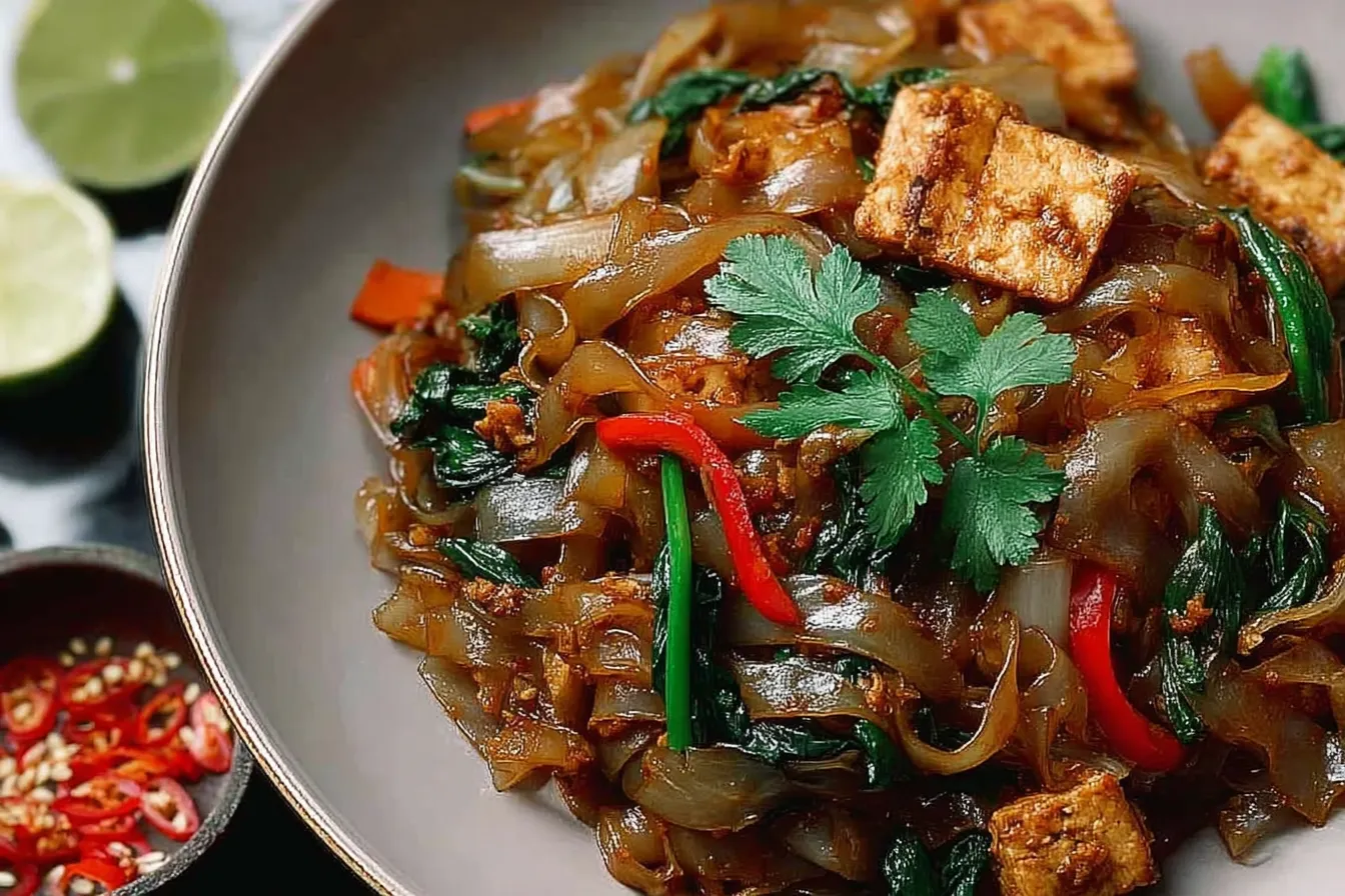 Street Style Thai Drunken Noodles