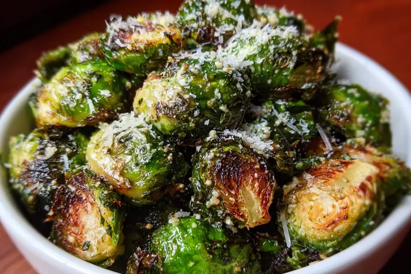 Tahini-Caesar Roasted Brussels Sprouts: A Nutty, Creamy Twist on a Classic 4 tahini Caesar Brussels sprouts