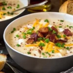 The Ultimate Creamy Potato Soup in a Bowl