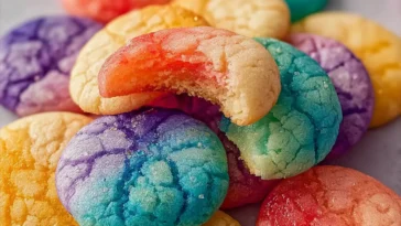 Vibrant Fruity Jello Cookies – Colorful and Delicious Treats