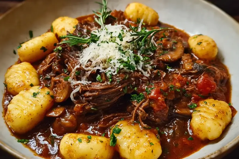 Beef Ragu with Parmesan Gnocchi: Indulgent Comfort Awaits 3 Beef Ragu with Parmesan Gnocchi