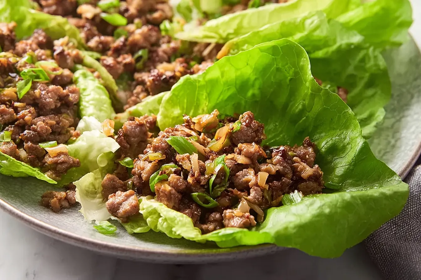 Asian Lettuce Wraps