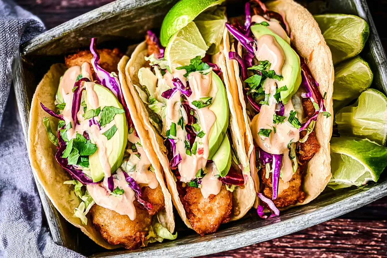 Baja Fish Tacos