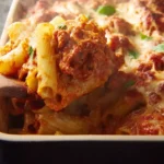 Baked Ziti Ready to Serve