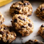 Delicious Banana Oatmeal Cookies on a Plate