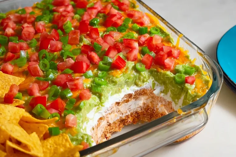 Best Ever Layered Mexican Dip Ready to Serve