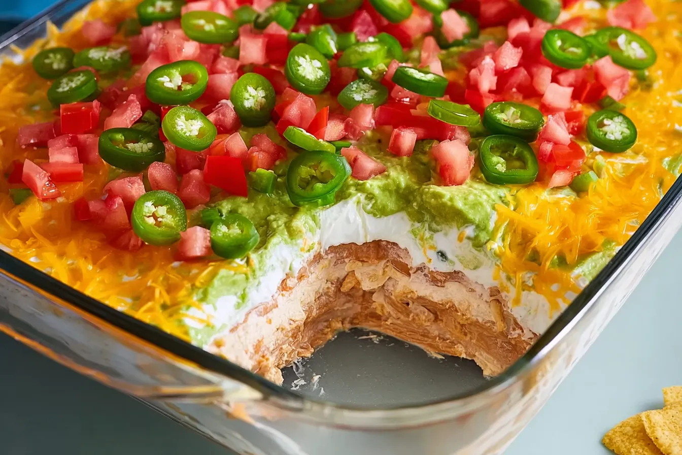 Best Ever Layered Mexican Dip