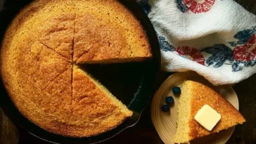 Delicious Slice of Old-Fashioned Cornbread