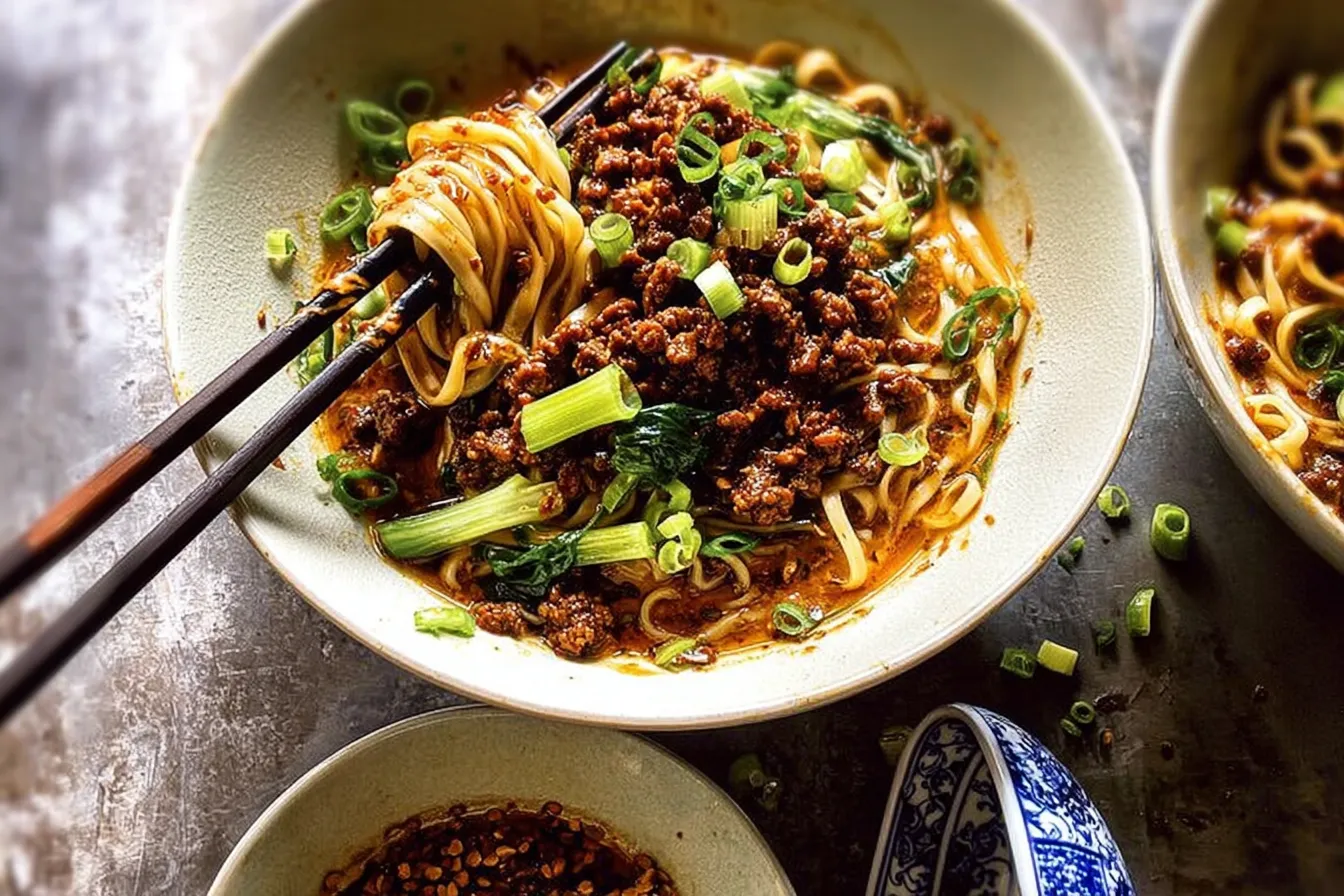 Better Than Takeout Dan Dan Noodles.