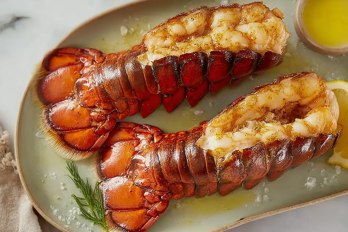 Broiled Lobster Tails: A Delightful Seafood Experience 3 Broiled Lobster Tails - Mouthwatering Seafood Delight