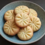 Butter Cookies That Melt in Your Mouth Served on a Plate