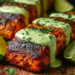 Cajun Salmon Avocado Lime - A Healthy Delight
