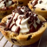 Crispy Cannoli Cookie Cups Filled with Sweet Ricotta