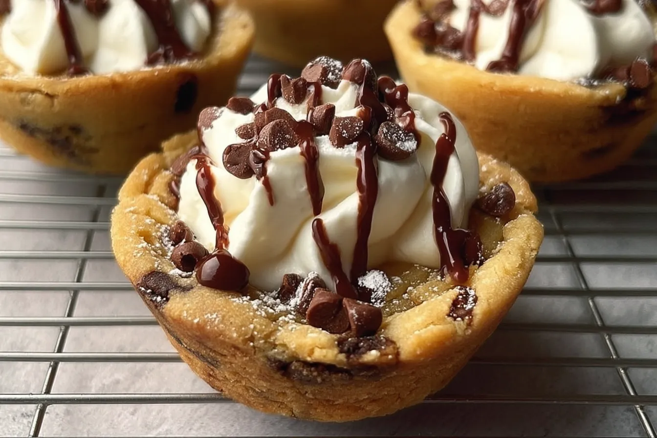 Cannoli Cookie Cups