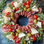 Delicious Charcuterie Wreath for Holiday Celebrations