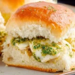 Cheesy Garlic Pesto Chicken Sliders – Mouthwatering Appetizers